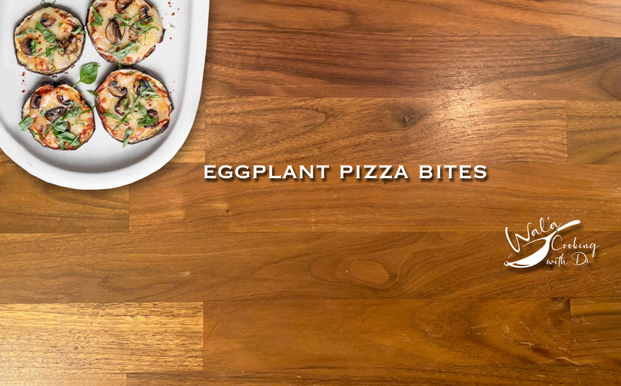 Eggplant Pizza Bites One Funny Mother Gifts