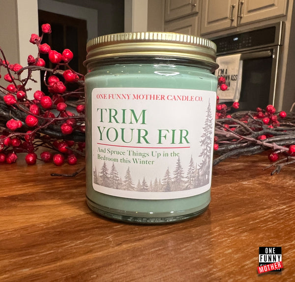 PREORDER Trim your Fir candle