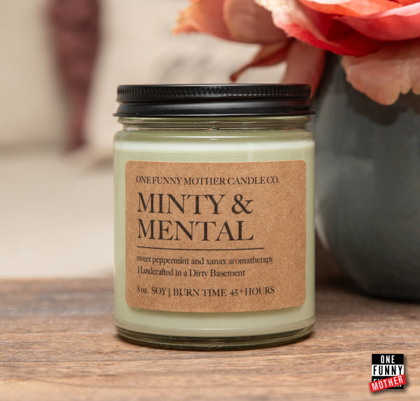 PREORDER Minty & Mental Candle