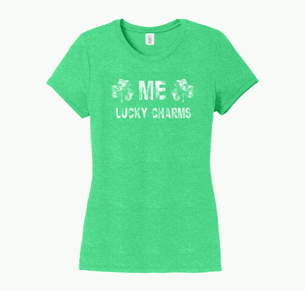 PREORDER "Me Lucky Charms" Fitted Crew Tee