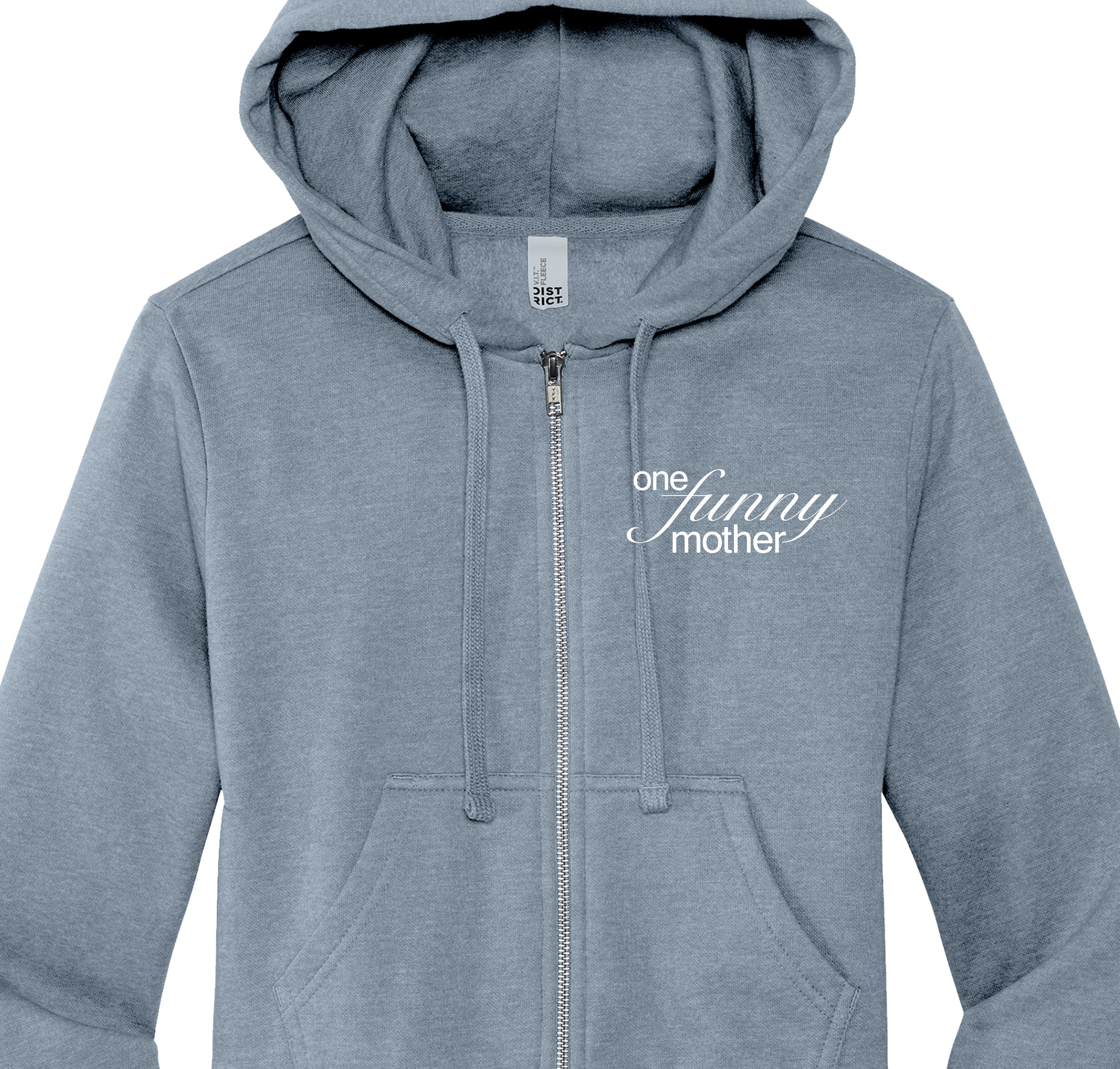 OFM Cropped Full Zip Hoodie